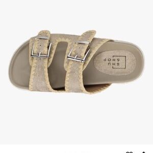 ShuShop Sandals - Beige/Gold